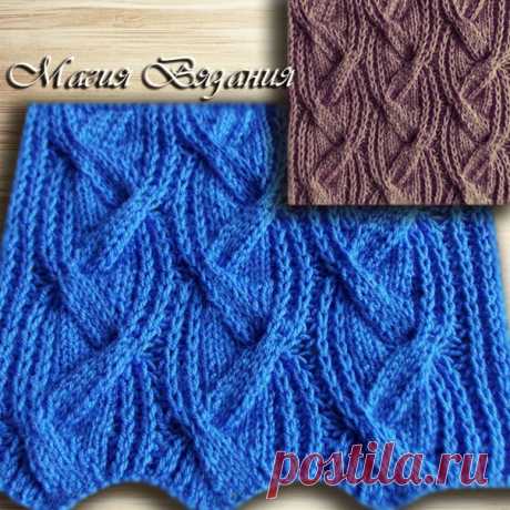 ВЕЛИКОЛЕПНЫЙ УЗОР С КОСАМИ НА ПОЛУПАТЕНТНОЙ РЕЗИНКЕ

#узор_спицами@knit_best, #узоры@knit_best

Источник: https://www.liveinternet.ru/users/belenaya/post464723..