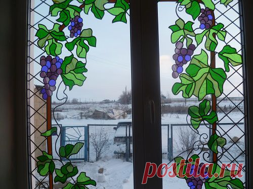 Взгляните на новые витражи моей ученицы | Блог художника-витражиста Ирины Киселёвой