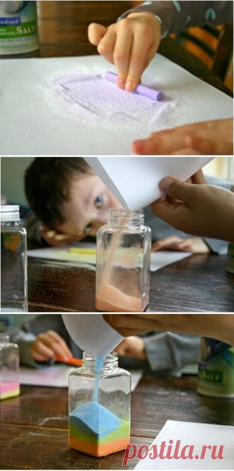 Как сделать цветной песок | Хорошая  ИДЕЯ