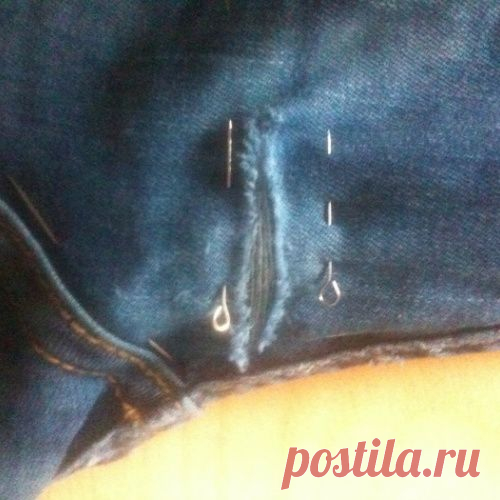 Джинсовая латка