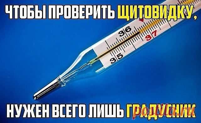 Чтобы проверить свою щитовидку, нужен только градусник 
Мало кто об этом знает, но еще 50 лет назад ученый Брода Отто Барнс обнаружил, что температура тела - отличный индикатор того, как работает ваша щитовидная железа. 

Есть только один нюанс: температуру тела нужно мерять сразу после пробуждения, еще в кровати. 

Барнс заметил, что ненормальная температура по утрам - первый признак воспалительного процесса в щитовидной железе. А сейчас все знают, что если этот орган наш...