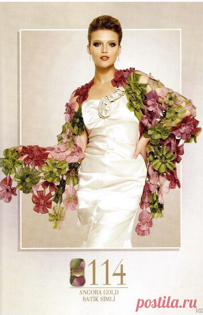 Вязаная крючком шаль | Все о рукоделии: схемы, мастер классы, идеи на сайте labhousehold.com