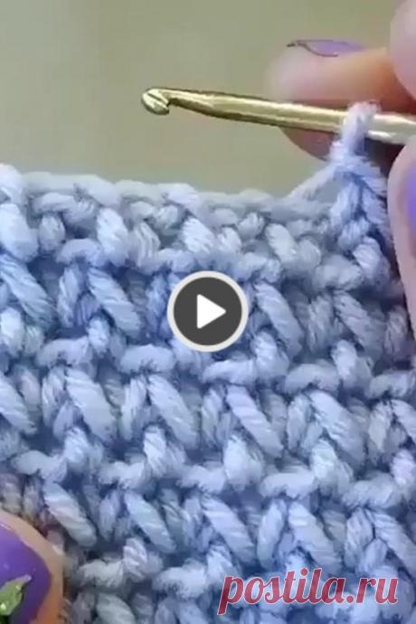 A great example video with crochet hook