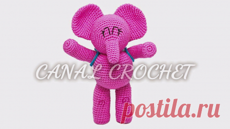 CANAL CROCHET: Elly Pocoyo amigurumi patrón libre.