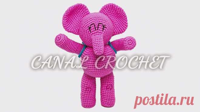 CANAL CROCHET: Elly Pocoyo amigurumi patrón libre.