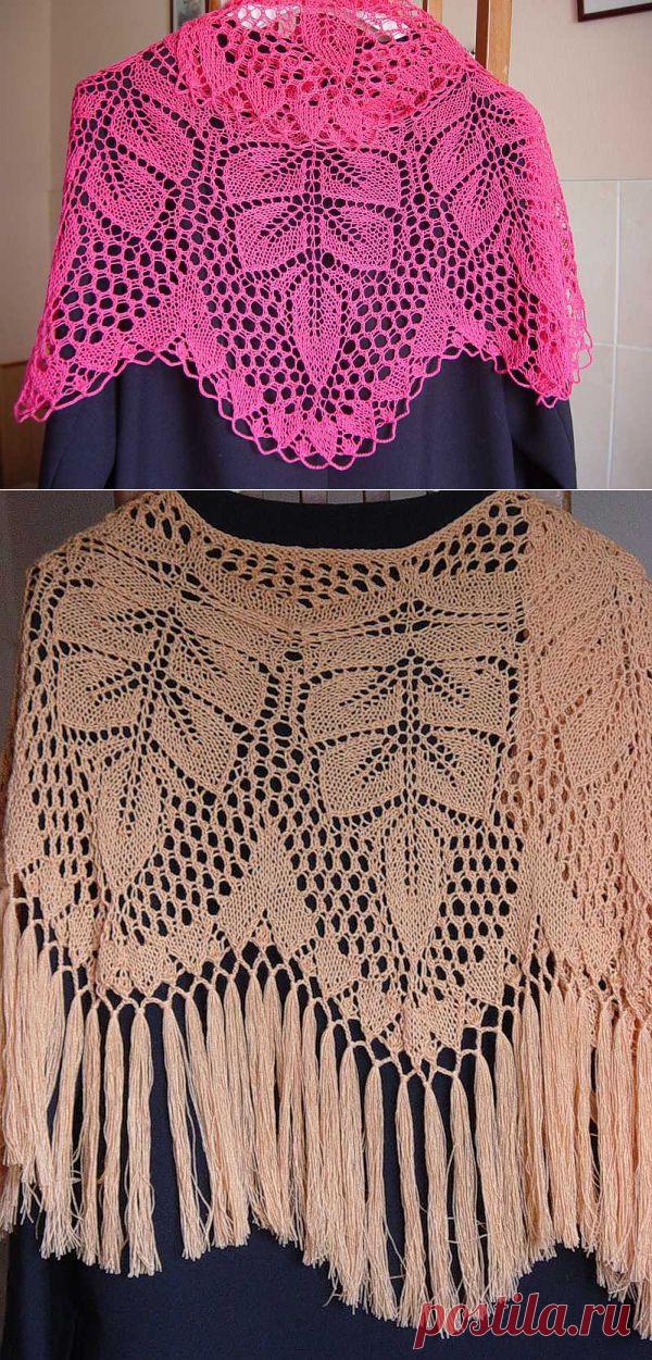 Шаль-фишю "Авантюрная"