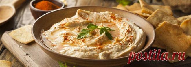 Домашний Хумус из нута • Рецепт В этом рецепте готовим домашний Хумус из консервированного нута - для быстроты. А если есть время и желание, то можно приготовить хумус и из сухого нута. Только предварительно его отварим до очень мягкого состояния.