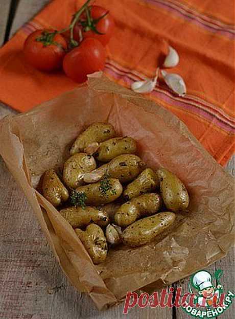 Запеченный картофель в пергаменте - кулинарный рецепт