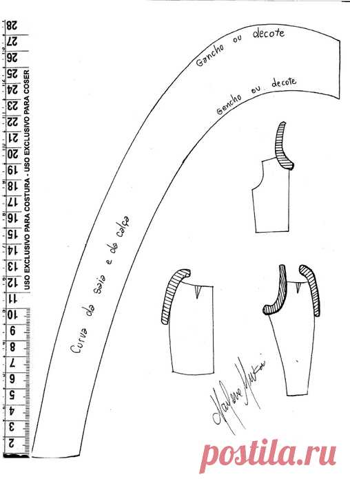 [Шитье] Портновские лекала своими руками. Мастер-класс