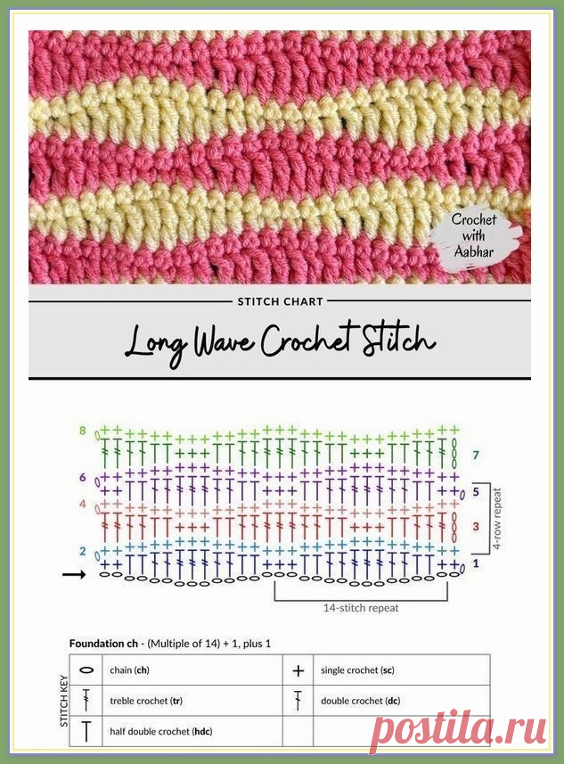 Топ крючком и вариации узора 