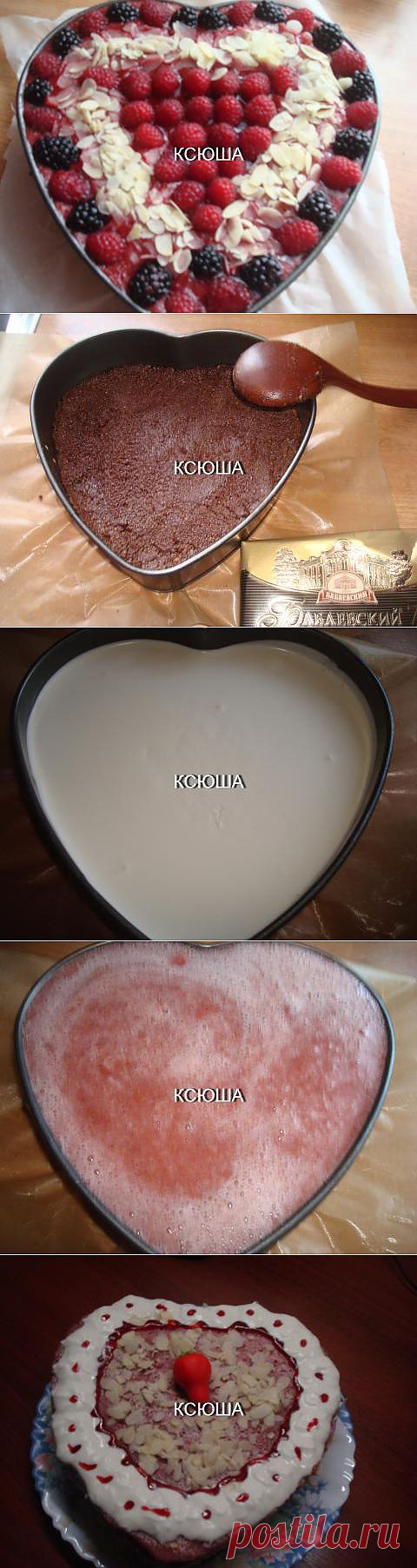 Миндальный торт с клубникой (без выпечки) | 4vkusa.ru