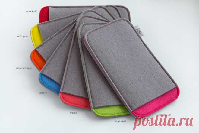 Чехлы ручной работы Safo Felta Gray для телефонов iPhone, HTC, Samsung