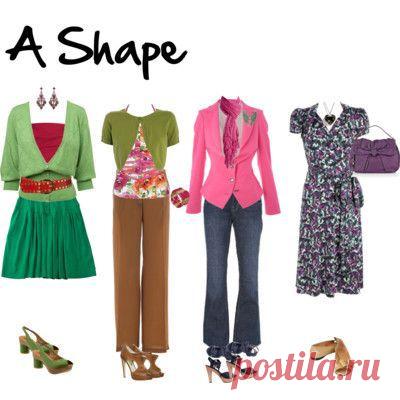 Типы женских фигур и коррекция фигуры одеждой..