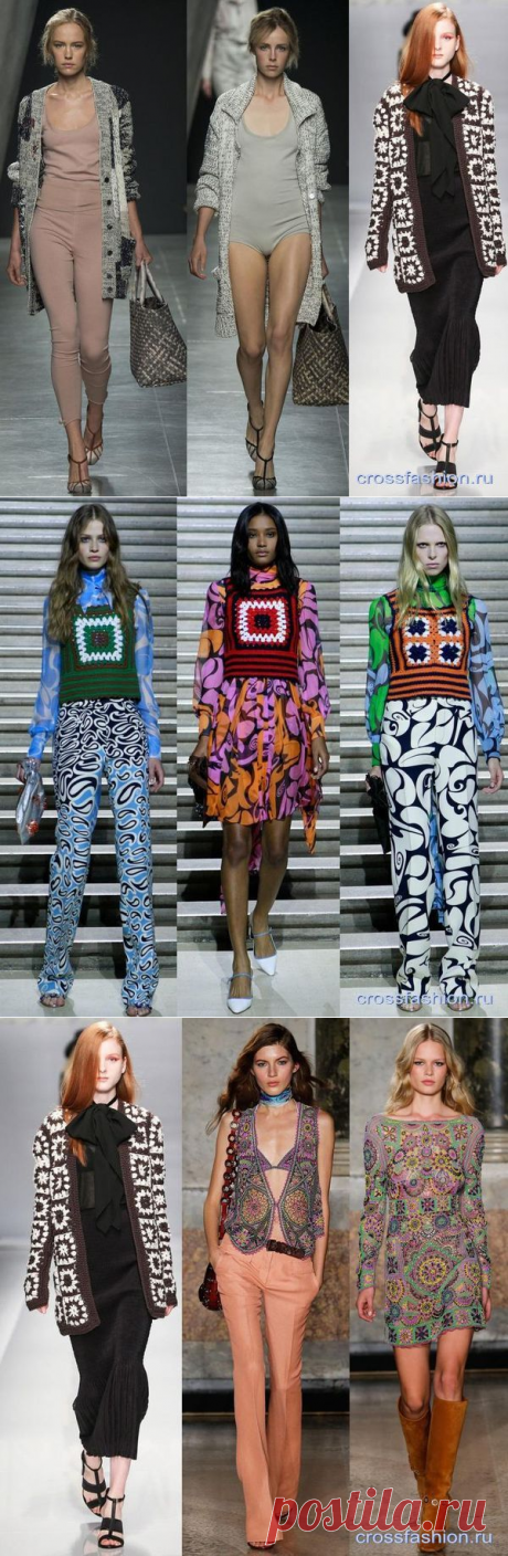 Crossfashion Group - Вязаная мода весна-лето 2015: трикотаж, ирландское кружево и другие тренды с подиумов мира