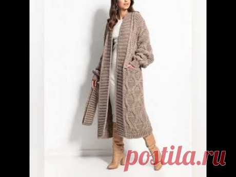 Шикарные Кардиганы и пальто 👍 КРЮЧКОМ И СПИЦАМИ=81: ЛУКИС. LUKIS: THE BEST HOOK AND NEEDING PATTERNS