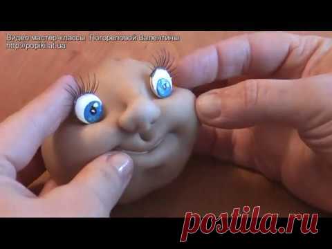 Кукла-попик - МК № 2  - Глаза