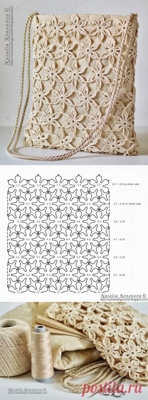 Выдающийся крючком: Ограниченное время бесплатно шаблон / учебник для вязания крючком летней Tote Bag.