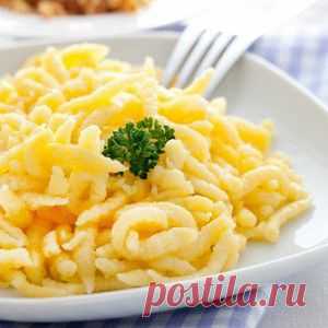 Домашние клецки с черным перцем (Spaetzle) рецепт – немецкая кухня: закуски