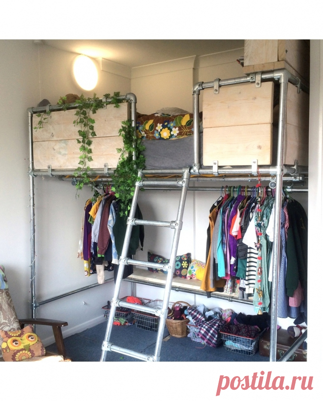Мебель из труб в интерьере — Сделай сам, идеи для творчества - DIY Ideas