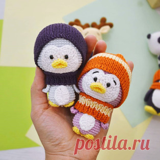 Пингвин амигуруми. Схемы и описания для вязания игрушек крючком! Бесплатный мастер-класс от Юлии Дубининой по вязанию маленького пингвина крючком. Для изготовления игрушки автор использовал пряжу Alpina "Anabel…