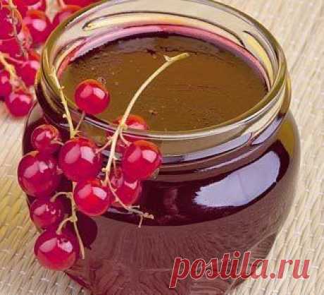 Желе из красной смородины