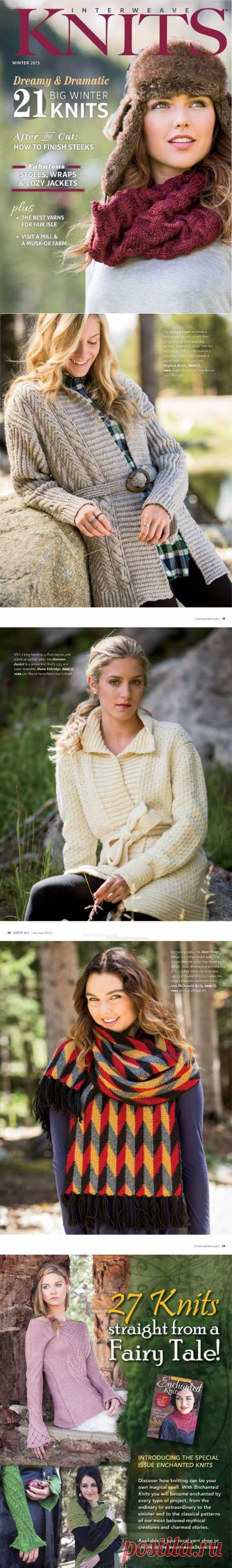 Interweave knits winter 2015 - 轻描淡写的日志 - 网易博客