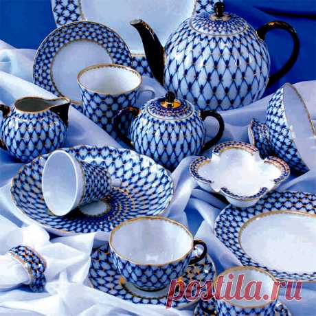 История знаменитого узора "Кобальтовая сетка" от ИФЗ