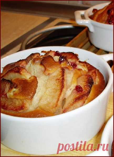 Быстрый пирог с яблоками.