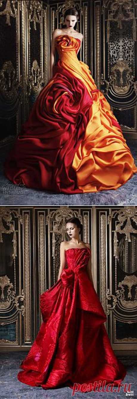 rami kadi couture 2013 multi color ball gown | Closet in my Dreams