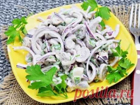Салат из куриных сердечек - пошаговый рецепт с фото на Повар.ру
