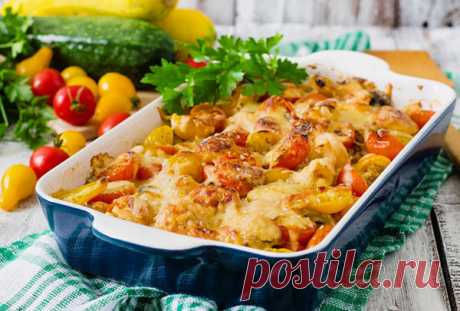 10 рецептов овощных запеканок - Четыре вкуса - медиаплатформа МирТесен