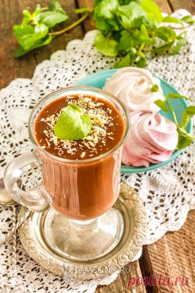 Горячий шоколад без шоколада — рецепт с фото пошагово. Вкусный тягучий горячий шоколад из какао-порошка, молока и крахмала, который вы можете сами создать на своей кухне.