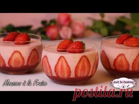 Recette de Mousses à la Fraise