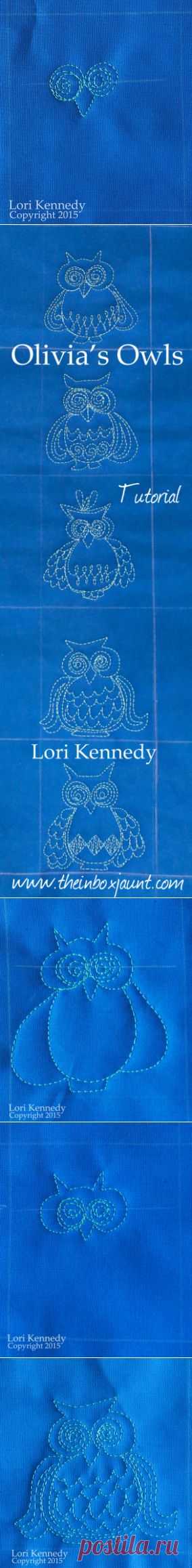 Olivia’s Owls – A Free Motion Quilt Tutorial | The Inbox Jaunt