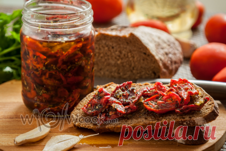 Итальянские вяленые томаты на зиму - намного вкуснее и дешевле чем в магазине, но без консервантов и вредных добавок | WOWcook- САМЫЕ ВКУСНЫЕ РЕЦЕПТЫ | Яндекс Дзен