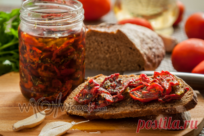 Итальянские вяленые томаты на зиму - намного вкуснее и дешевле чем в магазине, но без консервантов и вредных добавок | WOWcook- САМЫЕ ВКУСНЫЕ РЕЦЕПТЫ | Яндекс Дзен