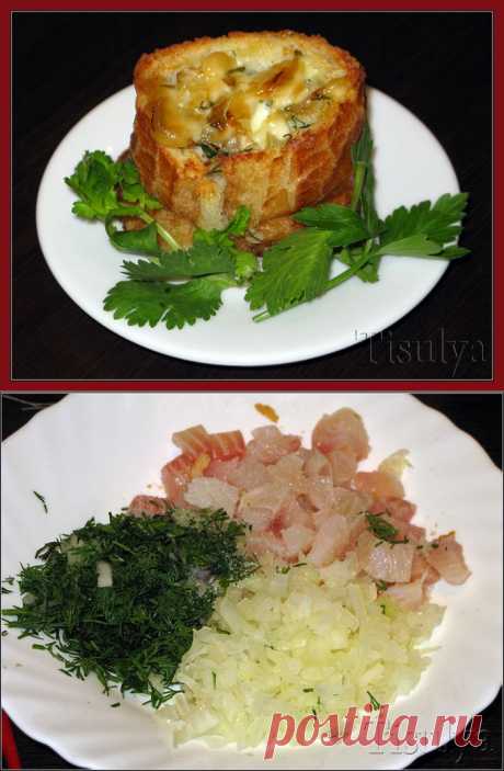 Гнёздышки с рыбкой.