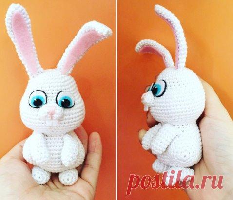 Кролик Снежок из мультфильма 