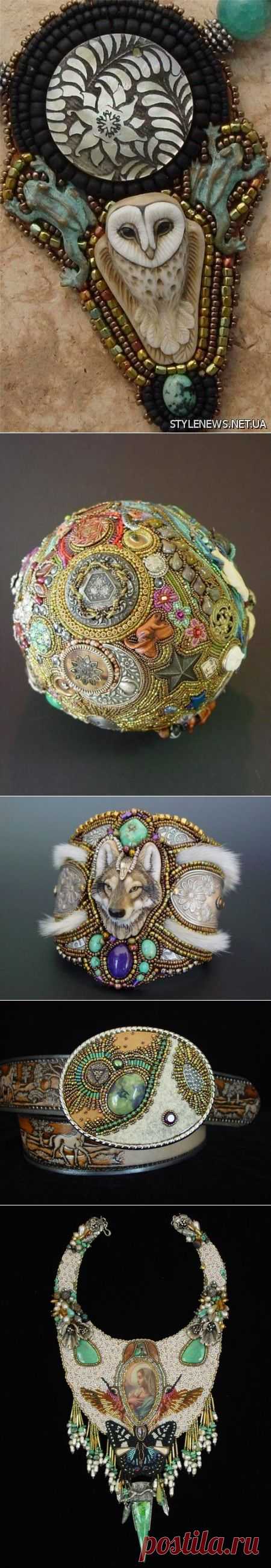 Дух североамериканских индейцев в удивительных украшениях Heidi Kummli, handmade