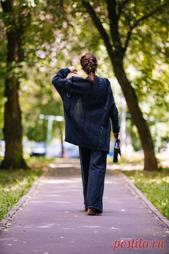 Кардиган. Поперечное вязание | Ольга Кондратьева (WickedLynx) | Дзен