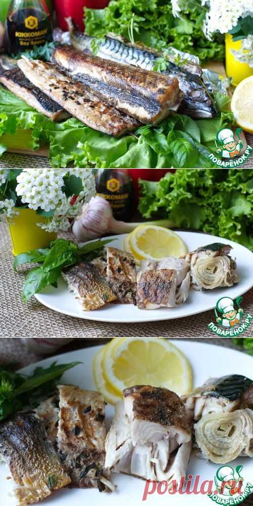 Скумбрия, хек и селедка на гриле - кулинарный рецепт