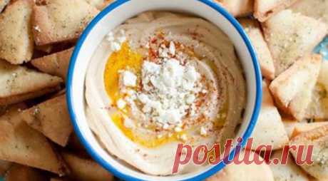 Вкуснейшая восточная паста «Хумус» из обычной фасоли - СУПЕР ШЕФ