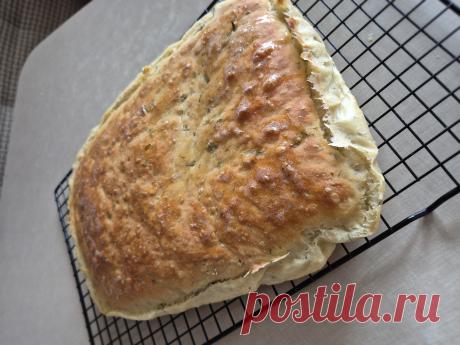 "Жидкий хлеб" с укропом 176 ккал рецепт с фото пошаговый от Анастасия - Овкусе.ру