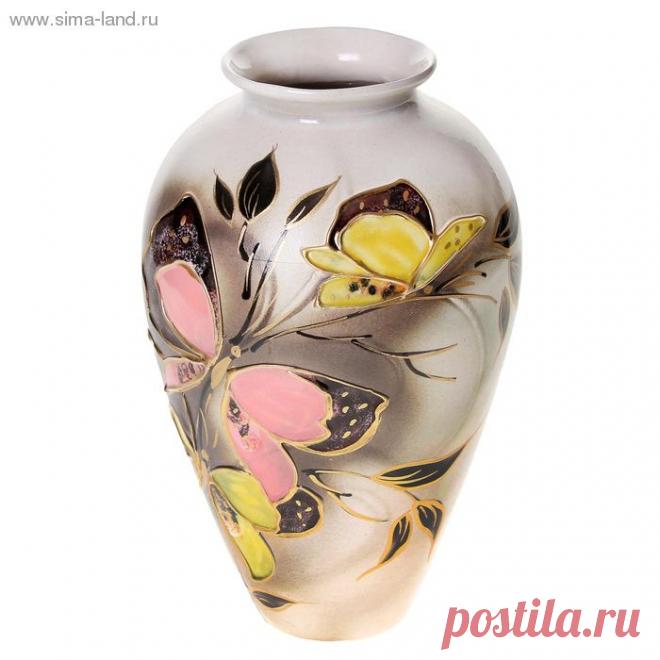 Ваза форма Фея средняя задувка Бабочка (1053202) - Купить по цене от 255,00 руб. | Интернет магазин SIMA-LAND.RU