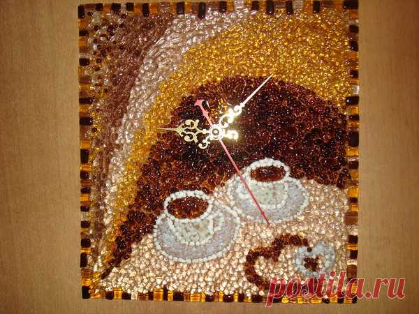 Часы в технике фьюзинг