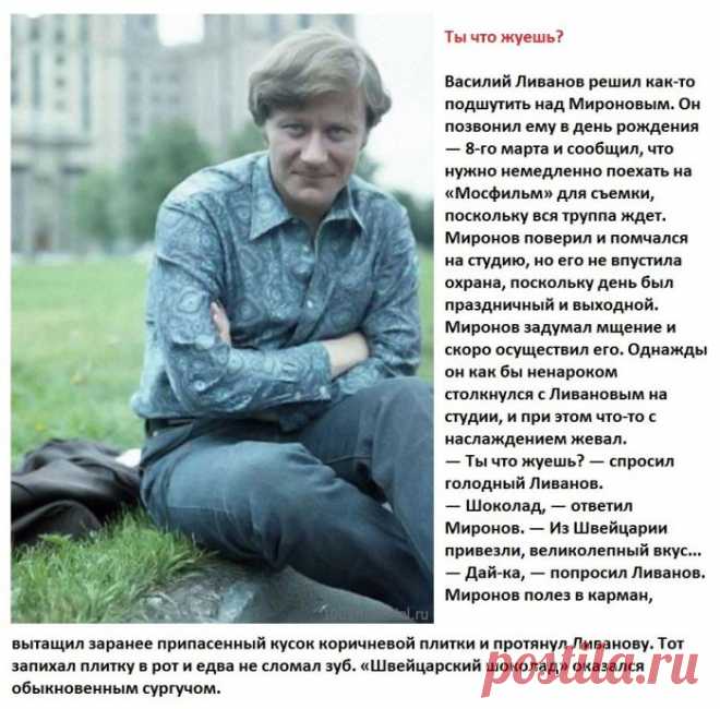 Поет Андрей Миронов