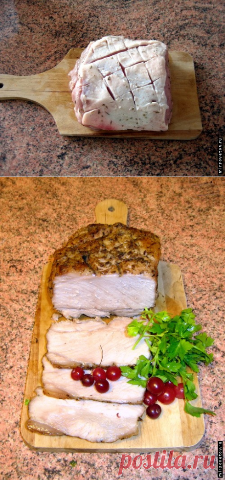 Некоторые секреты запекания мяса в фольге...