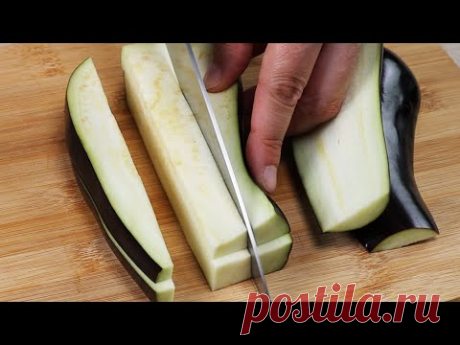Баклажаны по-новому! Даже подумать не могла какой ОБАЛДЕННЫЙ САЛАТ ! Едим каждый день не переставая