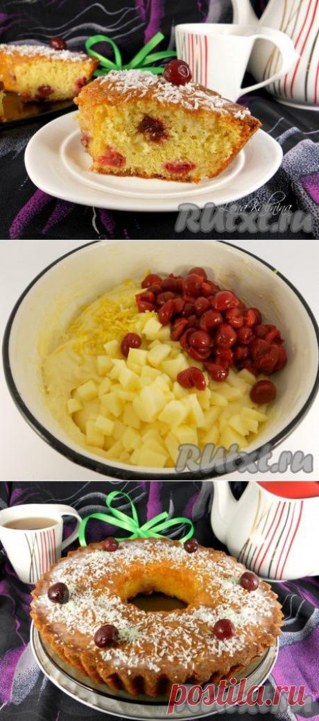 Рецепт кекса с вишней (рецепт с фото) | RUtxt.ru