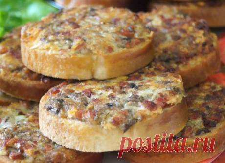 Безумно вкусный перекус за 10 минут «Ленивчики с грибами» | Самые вкусные кулинарные рецепты